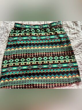 Double D Ranch mini skirt size Medium western cowgirl